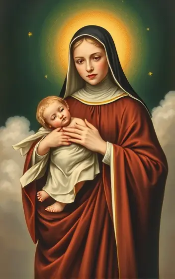 Imágen de Santa Teresita del Niño Jesús